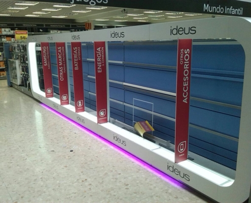 Najarro Proyectos - Muebles de Decoración - Carrefour - Málaga